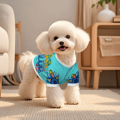 Autism Blue Hoodie for Pets & Mom's Matching Short Sleeve Tee - Awareness Set