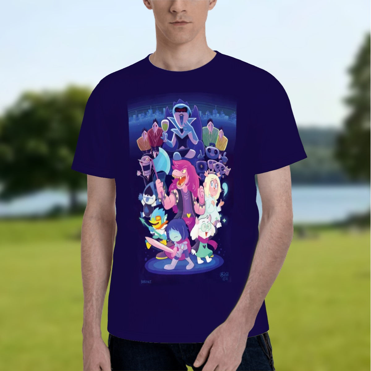 T-Shirt for Delta Rune Fans & Matching Dog Apparel