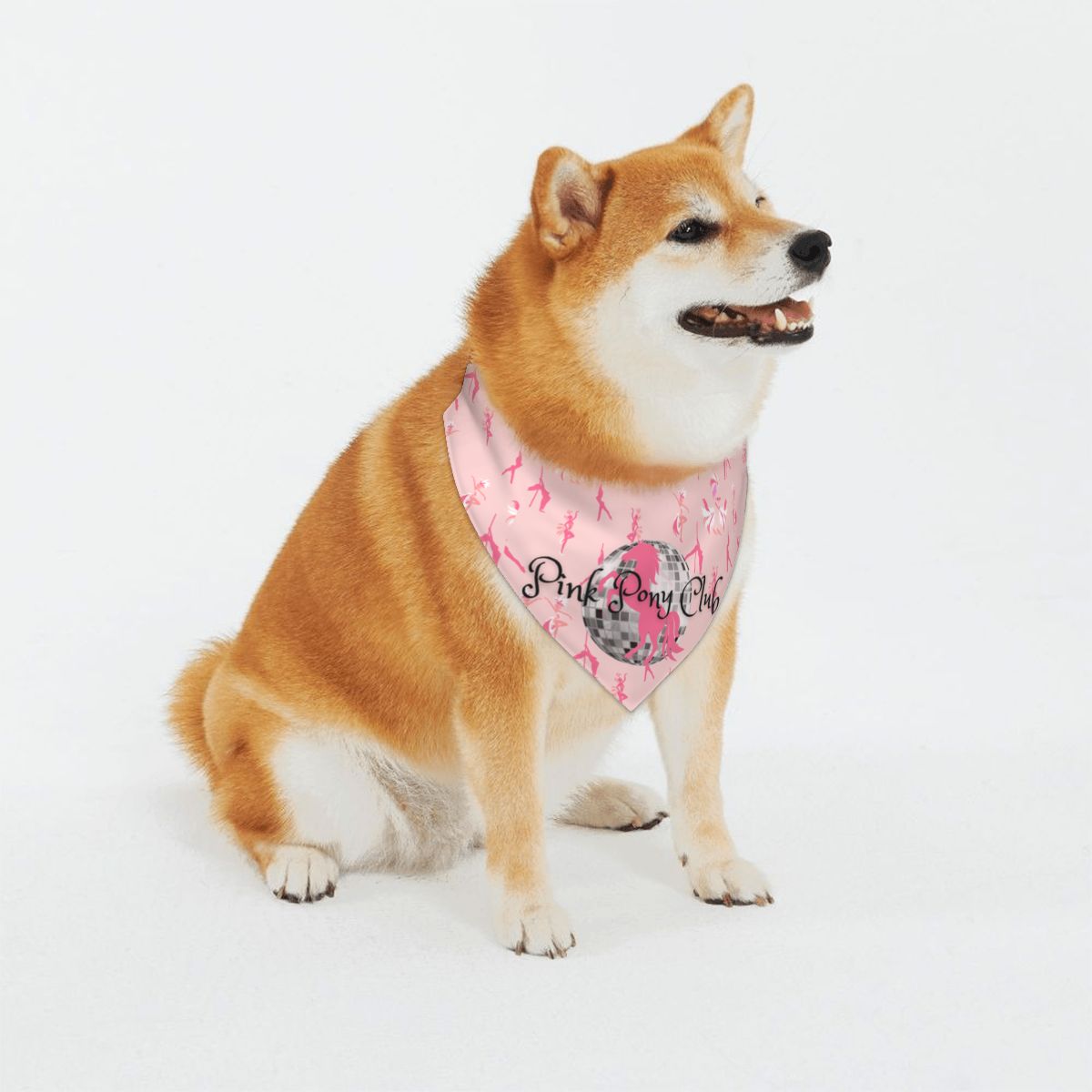 Chappell Roan Pink Pony Club Dog & Cat Bandana - Pet Celebration Accessory