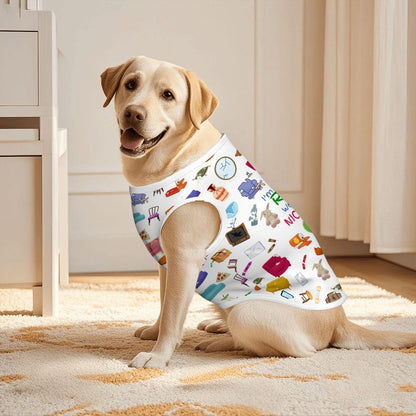 Why We Can't Have Nice Things Dog Tank, Funny Pet Shirt, Top for that Naughty Doggie that loves to Chew on Everything, Wear A Cool Tank Top