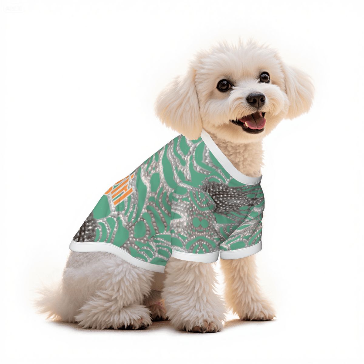Showgirl Costume Dog Shirt, Taylor Swift Inspired Blingy Rhinestone Design, Your Dog is on Stage Everyday With this Design