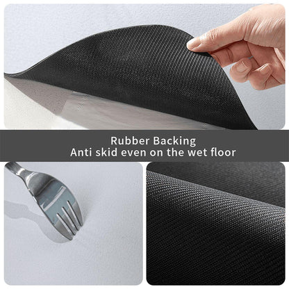 LGBTQ Pet, Food Matt for Dog or Cat Water Dishes, Keeps your Floor Clean While Showing Your Pride