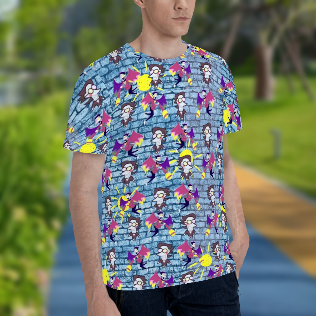 T-Shirt for Delta Rune Fans with Matching Dog Gear - Fun Pet Combo