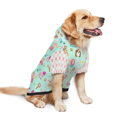 Funny Dog Hair Hoodie - Pet Parent Apparel - Dog Lover Gift, Dog Haor Dont Care Grooming Hoodie,  Fashionable Dog Apparel