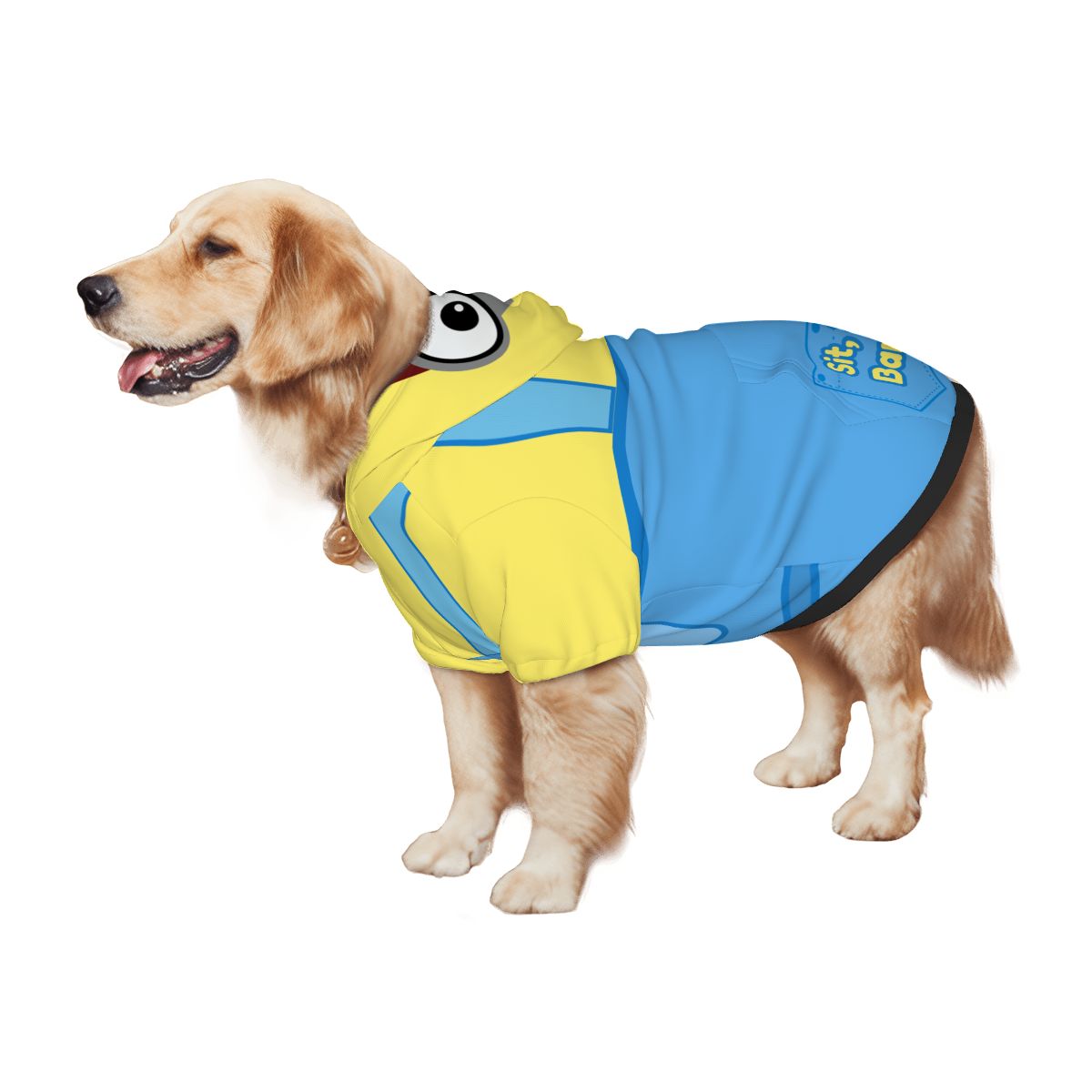 Unique Dog Minion Costume - Handcrafted Pet Outfit for Halloween and Cosplay