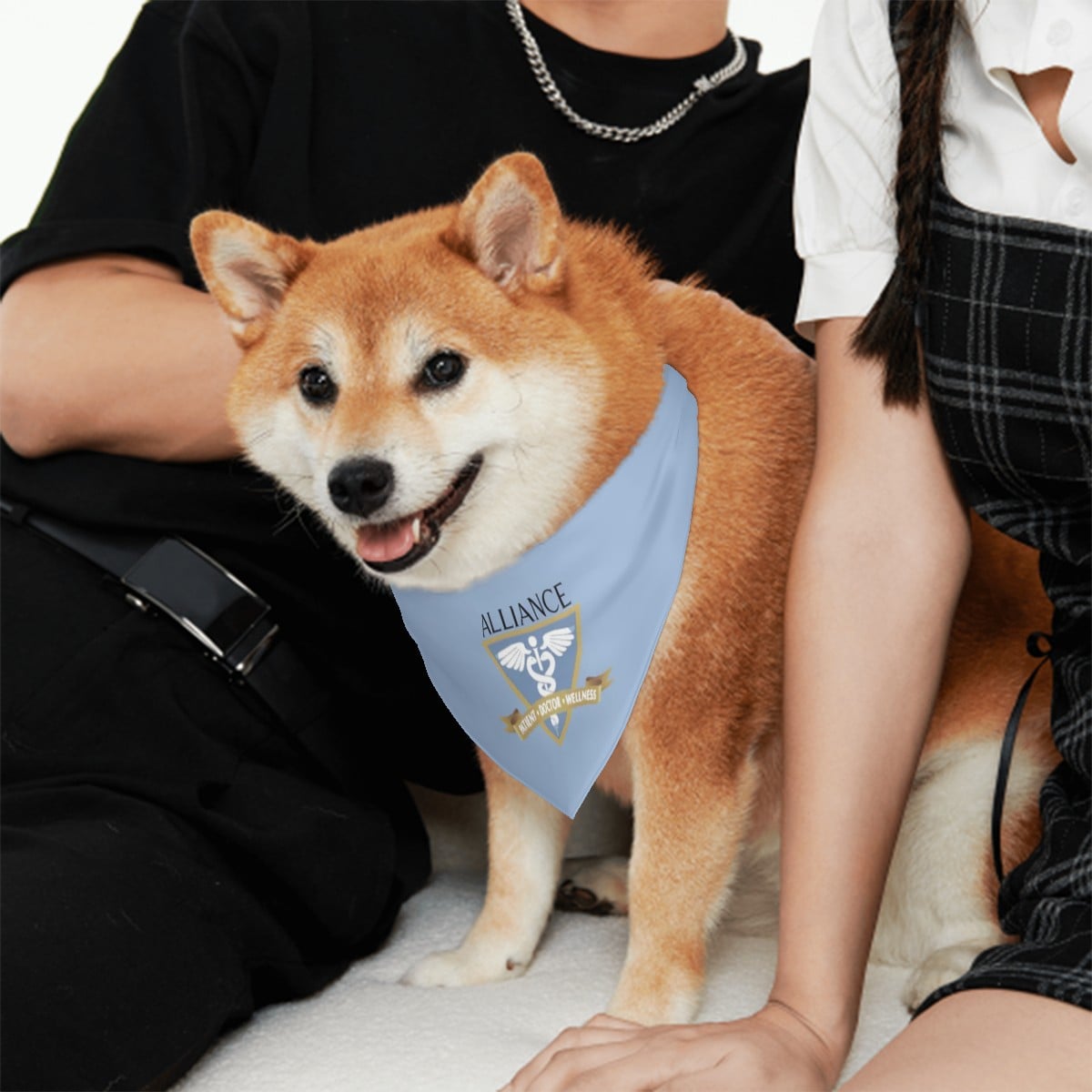 Personalized Pet Bandanas for Business Promotion - Email for Info!
