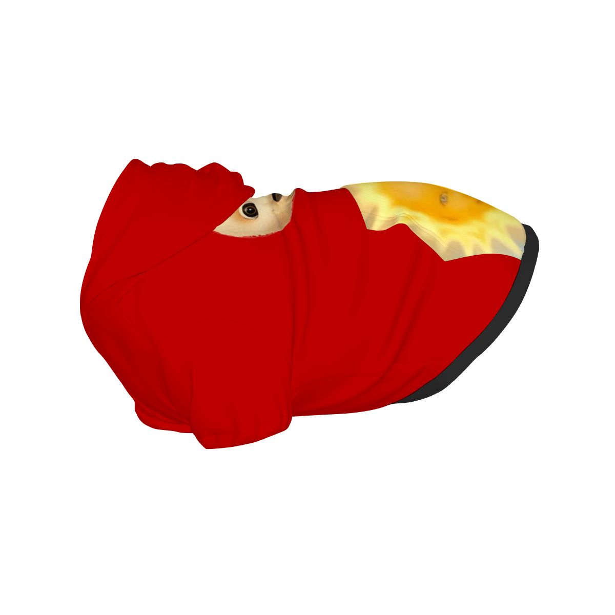Po Teletubbies Red Dog Costume - Custom Pet Cosplay Attire, Halloween or Everyday Play, Retro dog Outfit