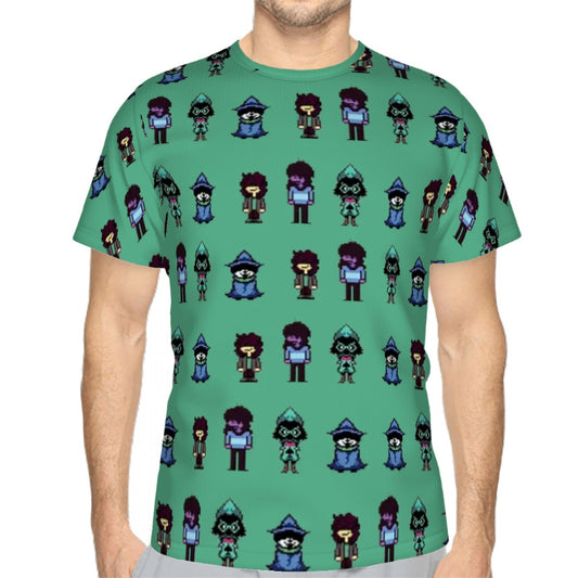 Delta Rune Gamer T-Shirt & Matching Dog Outfit - Perfect for Pet Lovers