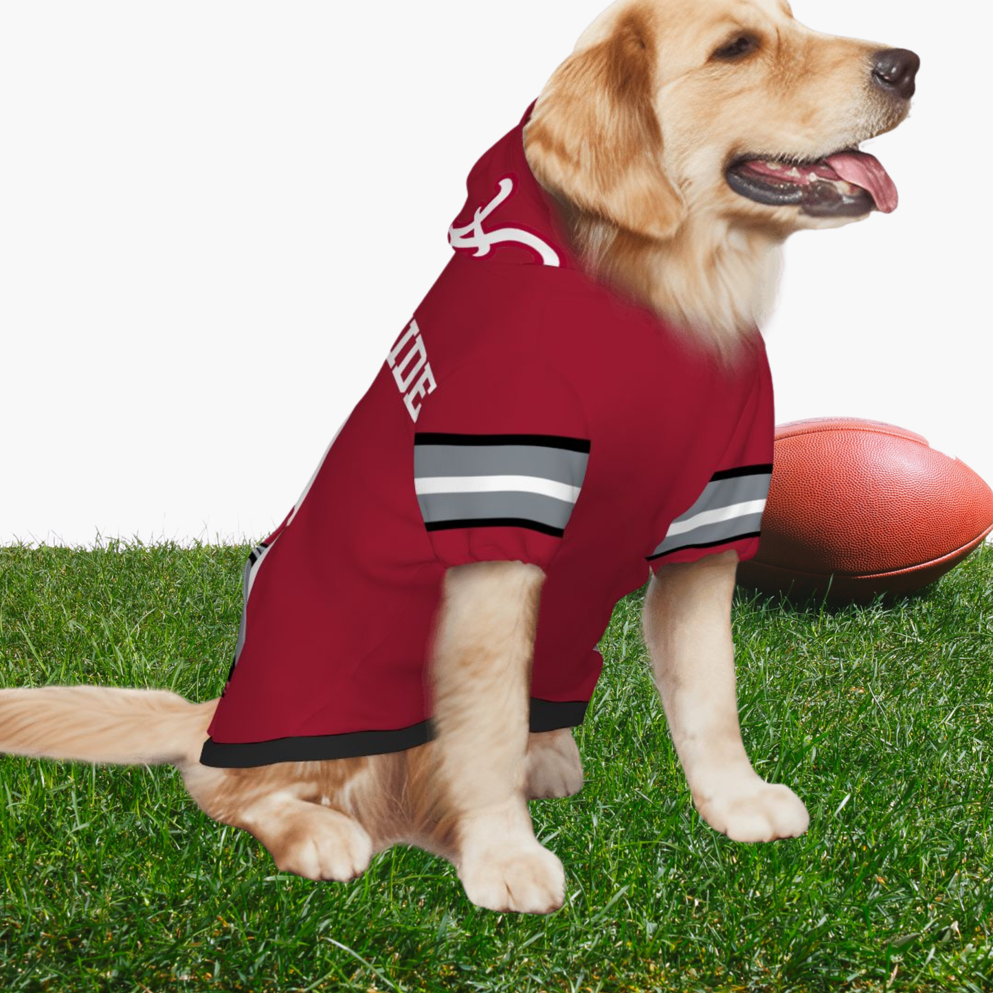 Alabama Crimson Tide Pet Jerseys - Custom Dog & Cat Sports Gear for Tailgating Fun