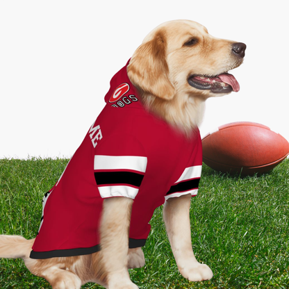 Tailgating Ready Georgia Bulldogs Hoodie for Dogs & Cats - Get Yours Now! Great Outfit for Your Furry BFF, A Must Have