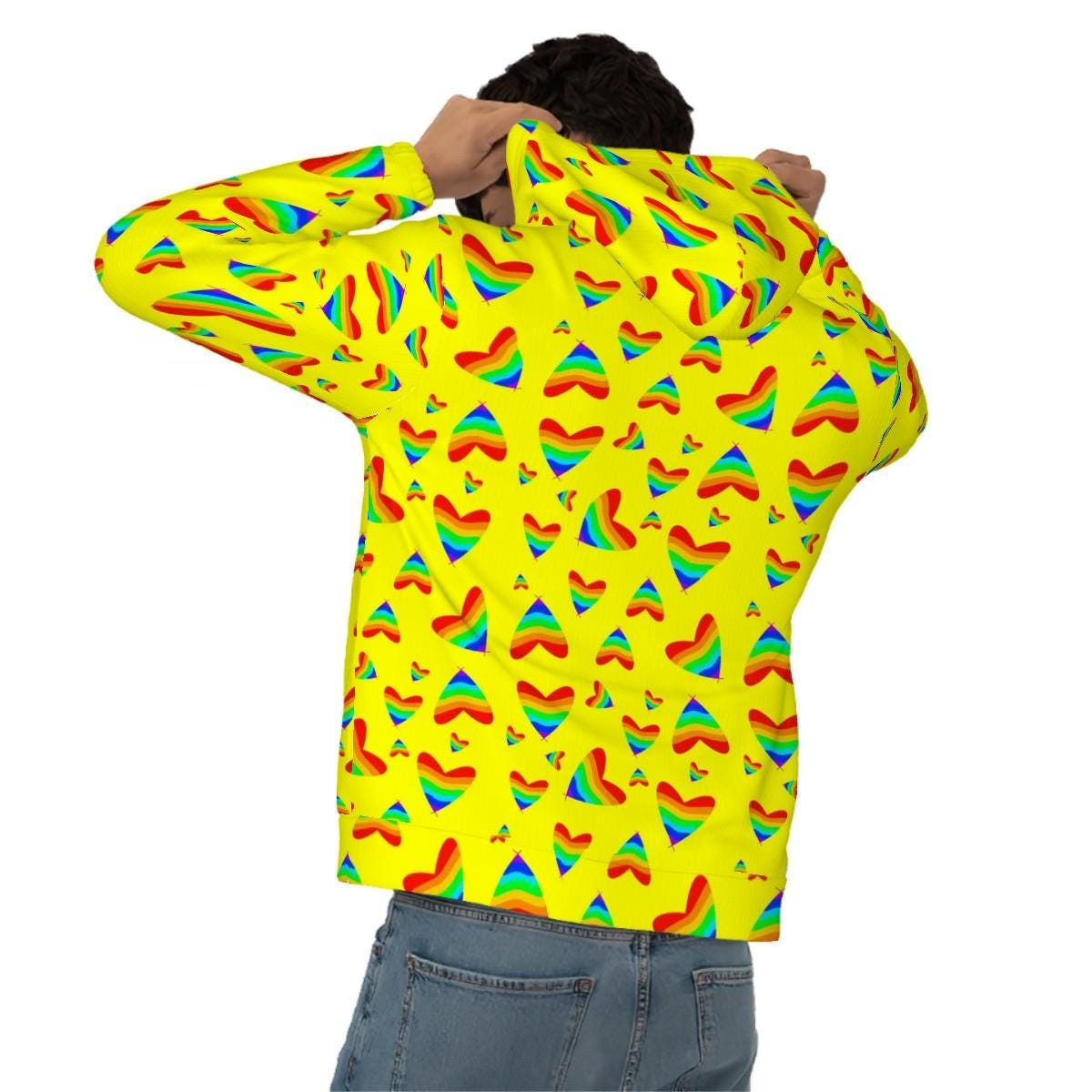 Pride Theme Dog and Owner Matching Hoodies , Buy  both from this shop, Unisex Hoodie and Dog Hoodies for fashionable outings