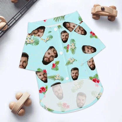 Pet and Human BFF Hawaiian Shirt Set - Unisex, Cats and Dogs Matching their Human BFF, Fashionable Vacation Clothes, Pet lover Gift
