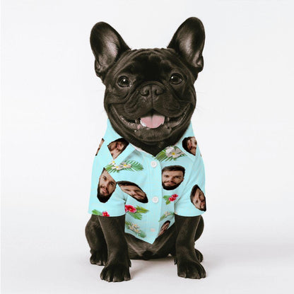 Pet and Human BFF Hawaiian Shirt Set - Unisex, Cats and Dogs Matching their Human BFF, Fashionable Vacation Clothes, Pet lover Gift