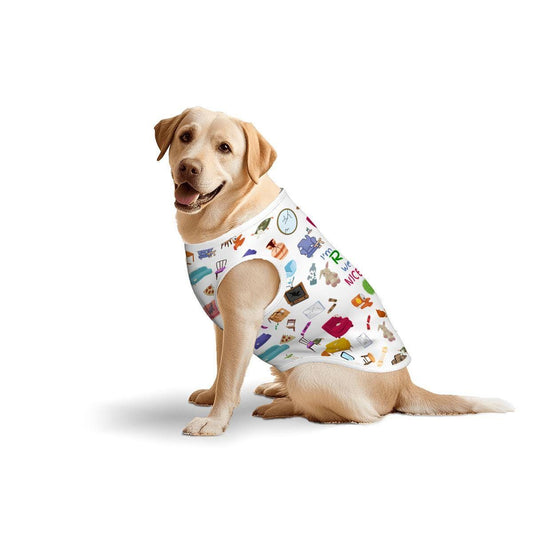 Why We Can't Have Nice Things Dog Tank, Funny Pet Shirt, Top for that Naughty Doggie that loves to Chew on Everything, Wear A Cool Tank Top
