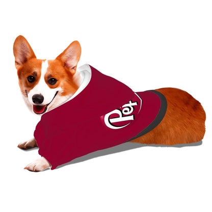 Dr. Pepper Soda Dog Hoodie - Fun & Stylish Pet Clothing, Show your support, FanArt, Fan Wear