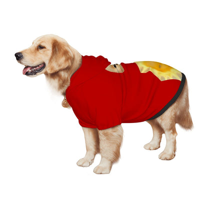Po Teletubbies Red Dog Costume - Custom Pet Cosplay Attire, Halloween or Everyday Play, Retro dog Outfit