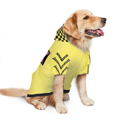 Thank You Beyonce Fashionable Yellow Hoodie Designed for Your Dog and Her next Concert Attire, Designed Yellow Hoodie of Beyonces