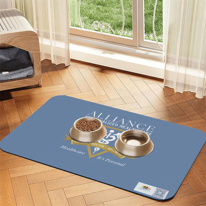 Personalized Business Mats for Office & Custom Pet Food Mats