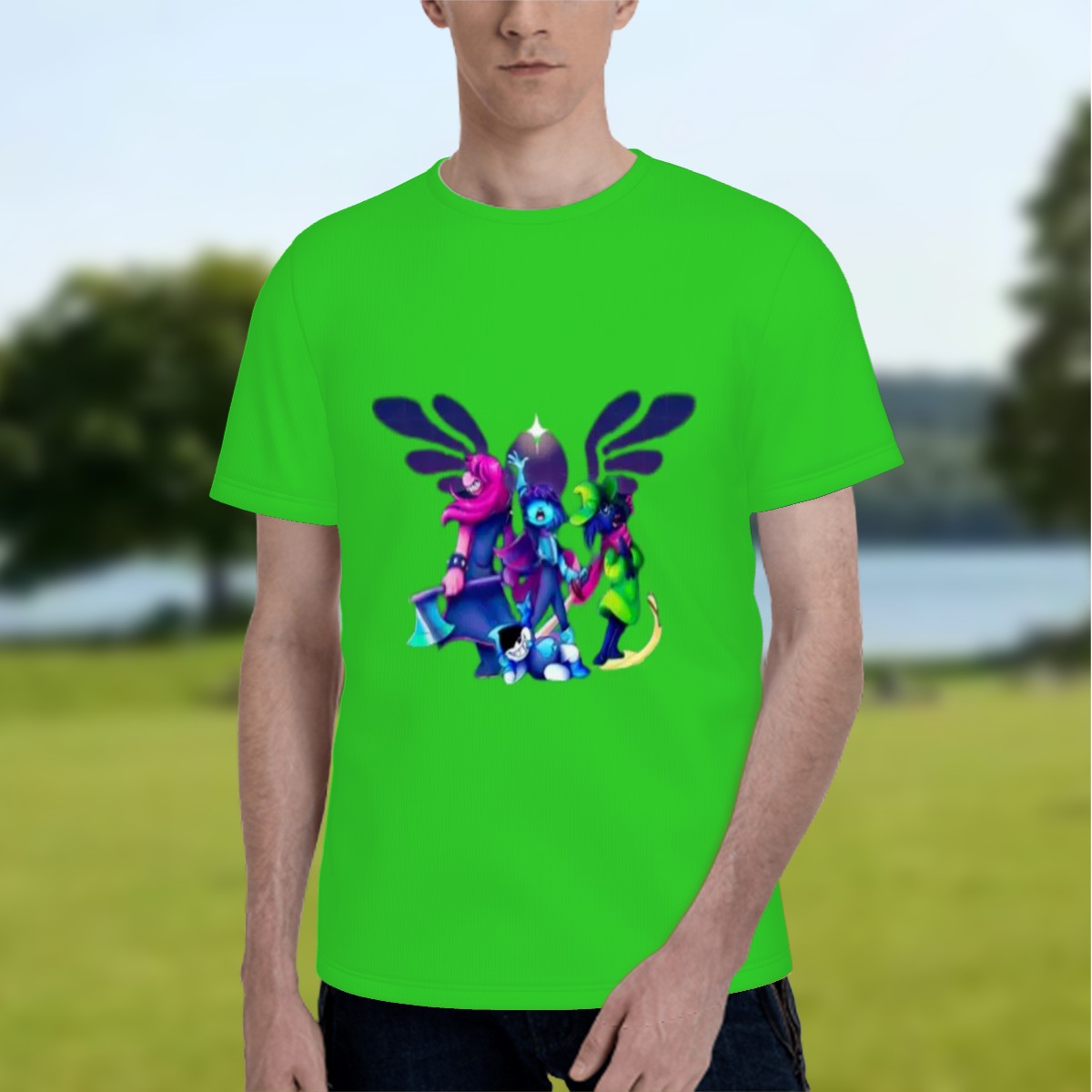 T-Shirt for Delta Rune Fans & Matching Dog Apparel