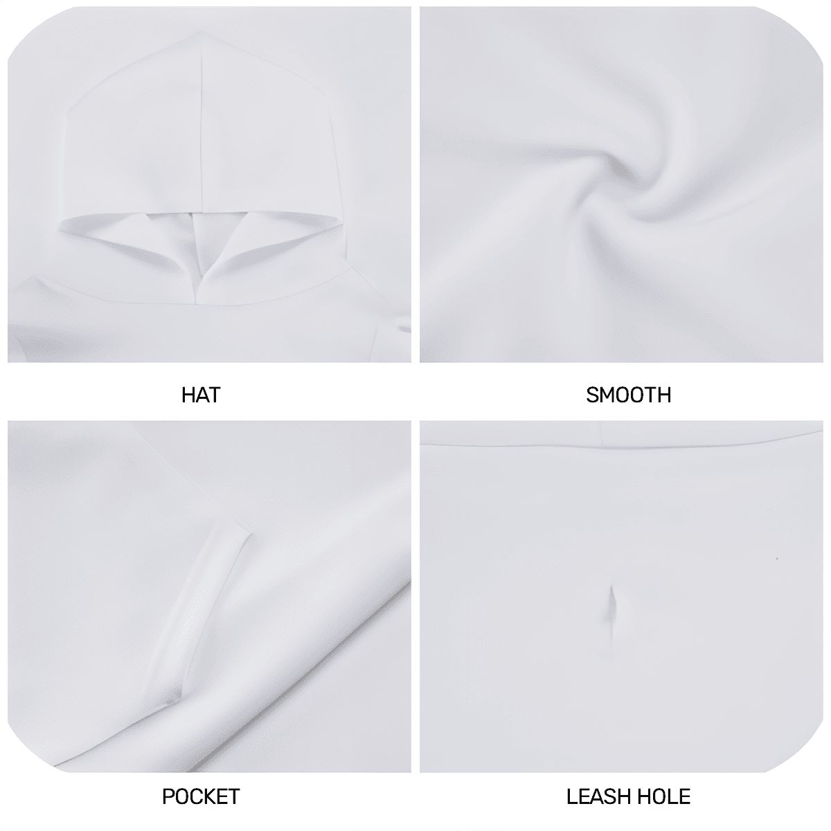 Dog Hoodie for Autism Awareness | Love Needs No Words Design