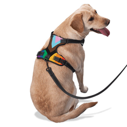 Dog & Cat Harness with Pride Flag | Leash & Walks | Love & Acceptance