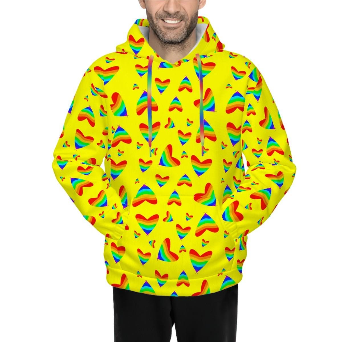 Pride Theme Dog and Owner Matching Hoodies , Buy  both from this shop, Unisex Hoodie and Dog Hoodies for fashionable outings