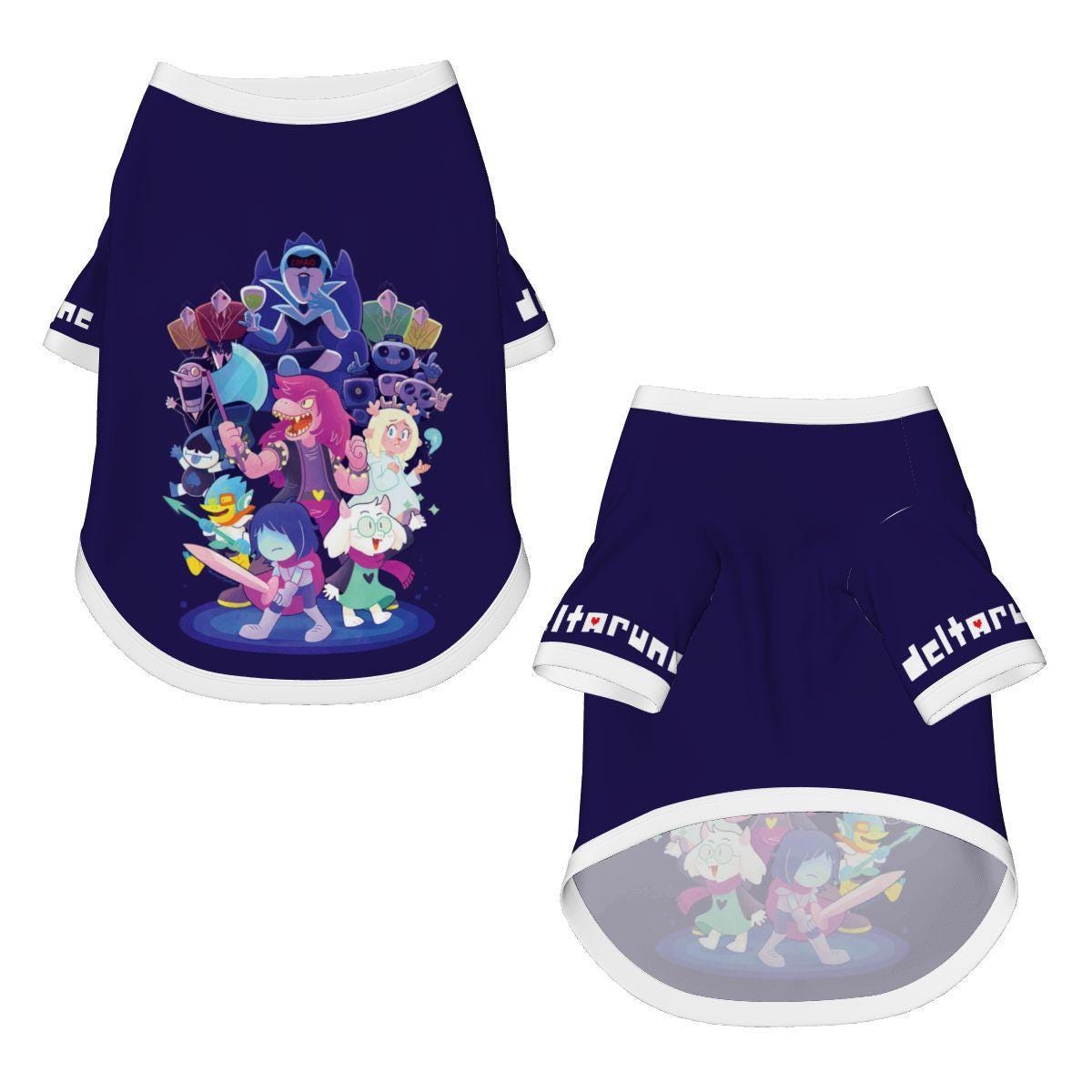 Deltarune Small Dog Shirt, Dog Apparel, Pet Gift, Anime Gamers Dogs Shirt