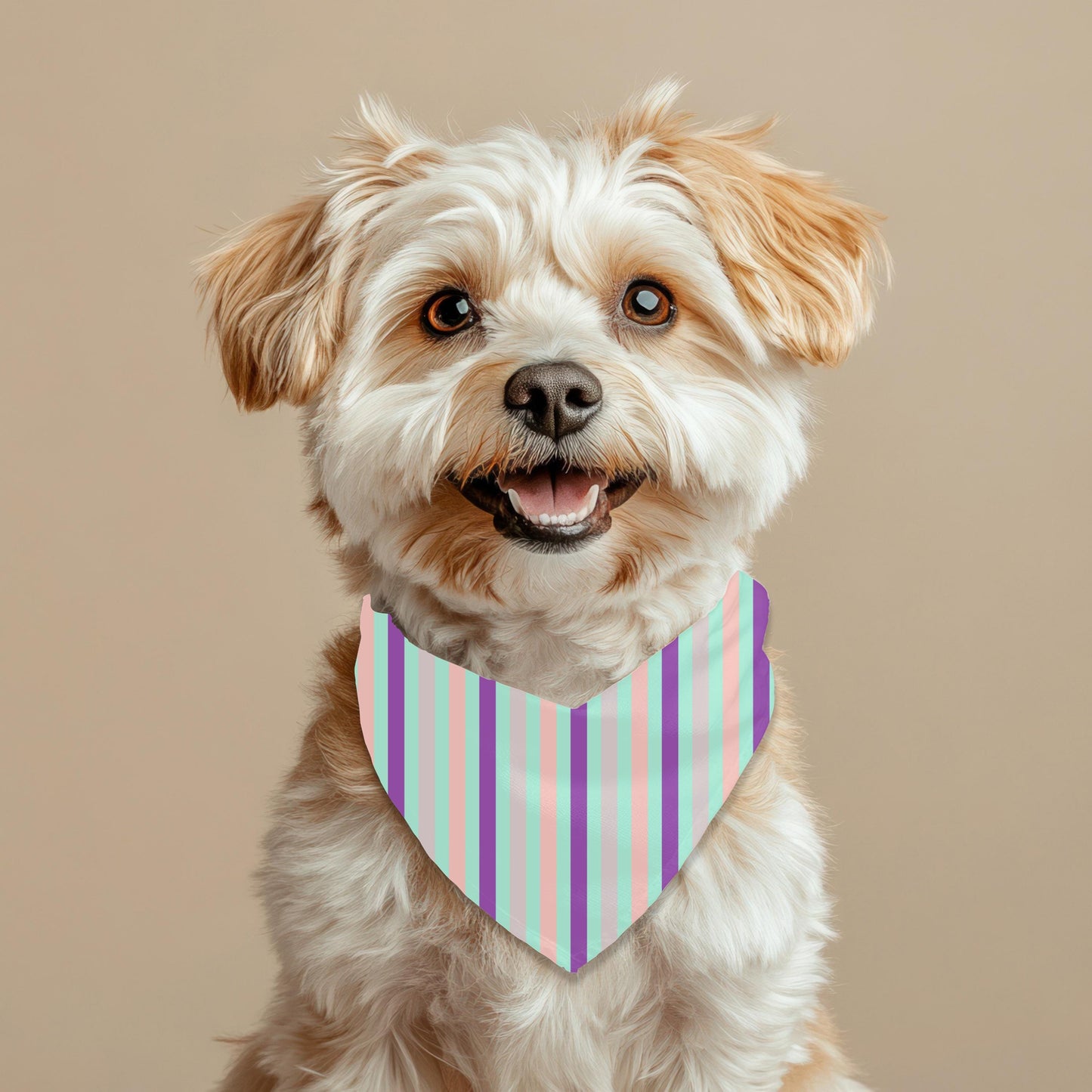 Dog Hair Don't Care Bandana for Small Dogs, Pet Neckwear, Reversible Dog Bandana, Great for Walks to the Groomer